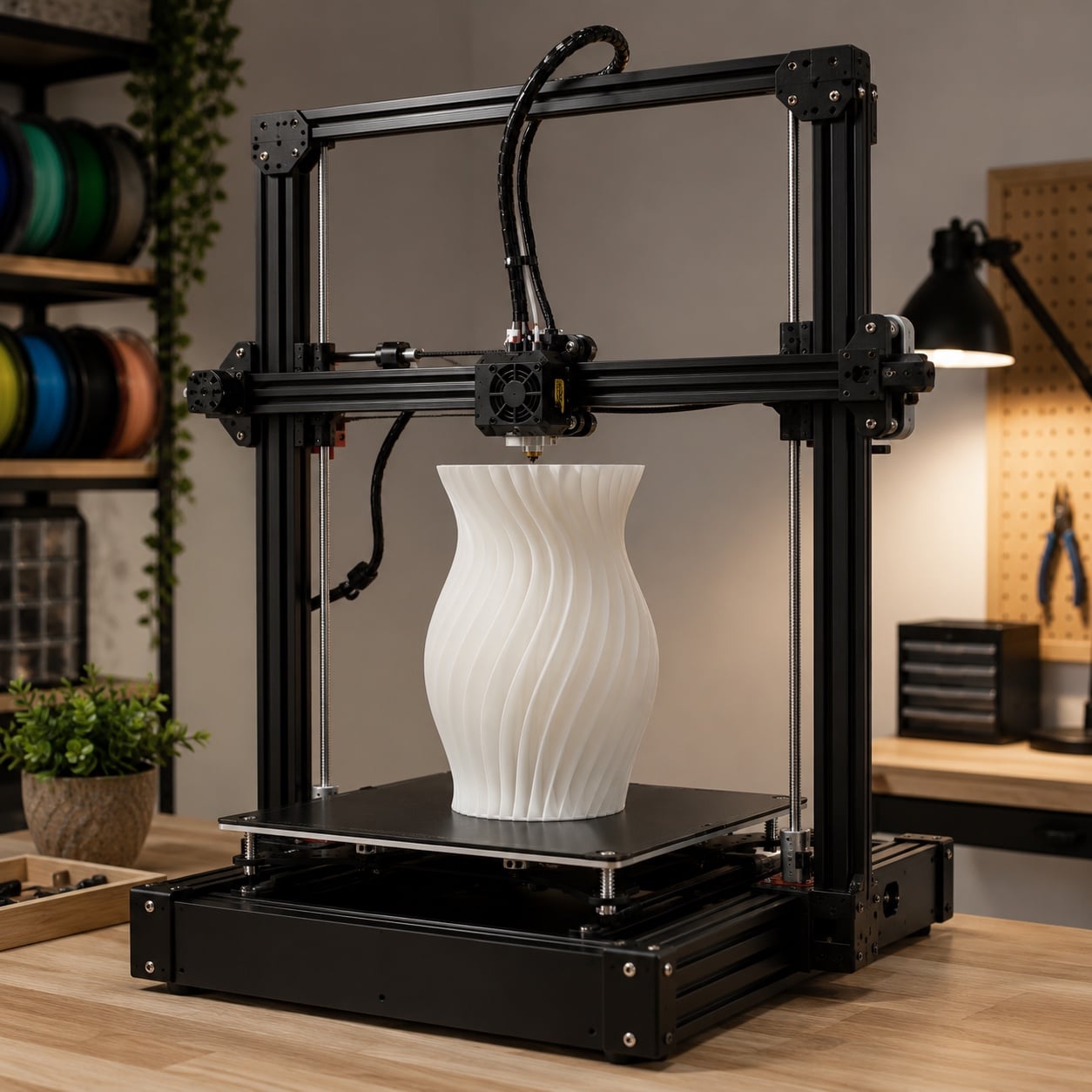 Impresora 3D FDM abierta inspirada en Alfawise
