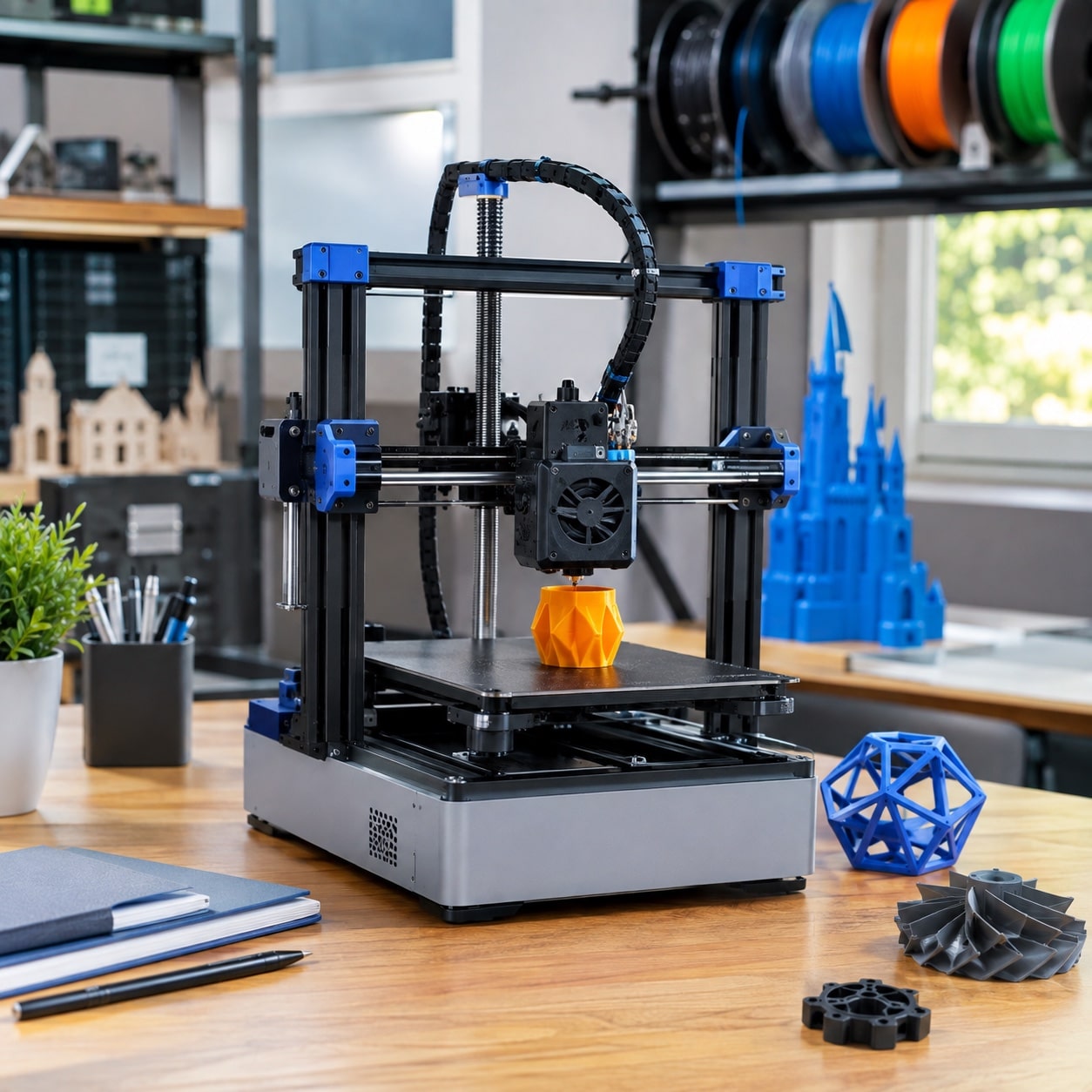 Impresora 3D compacta inspirada en la gama Geeetech