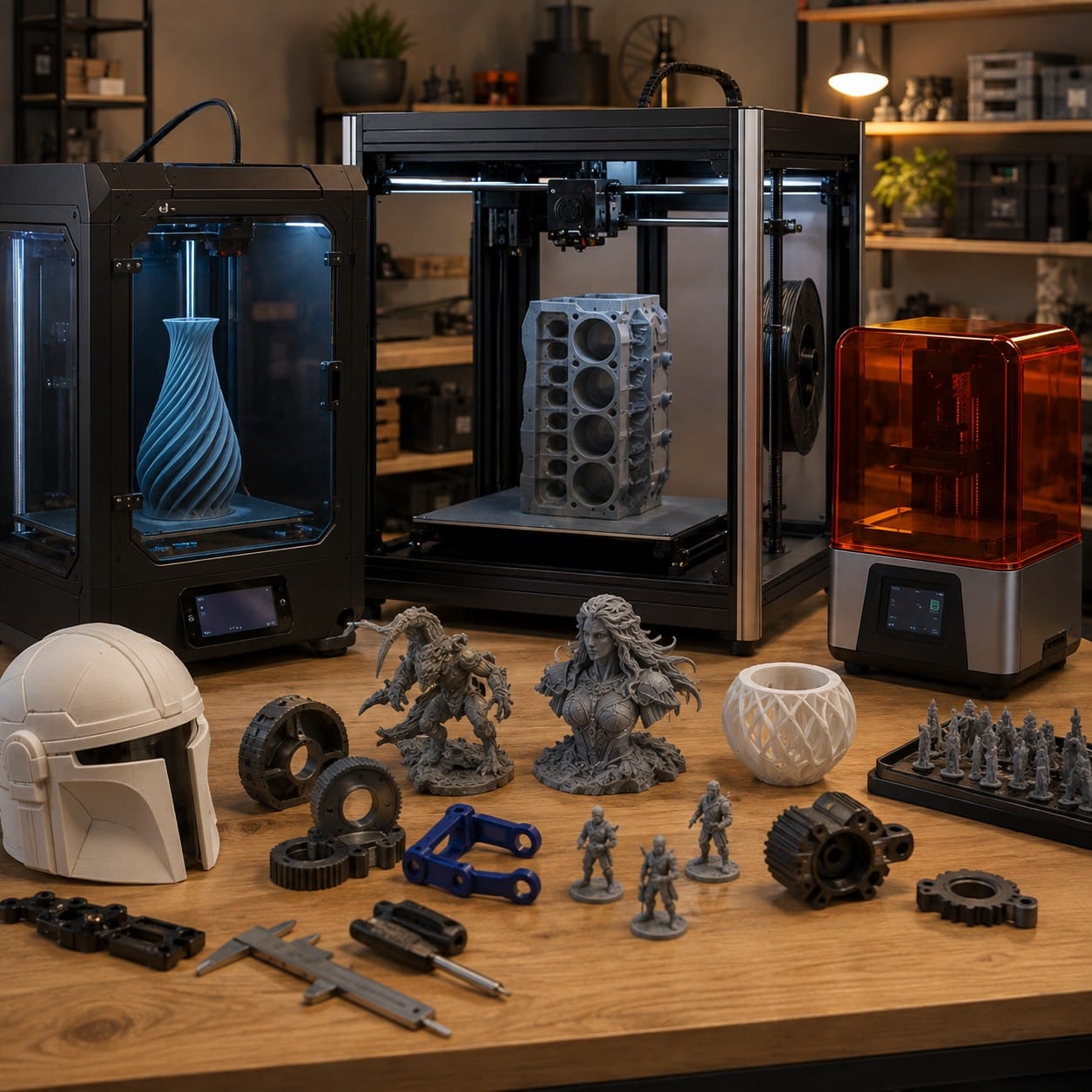 Impresoras 3D avanzadas por menos de 500 euros para diferentes usos
