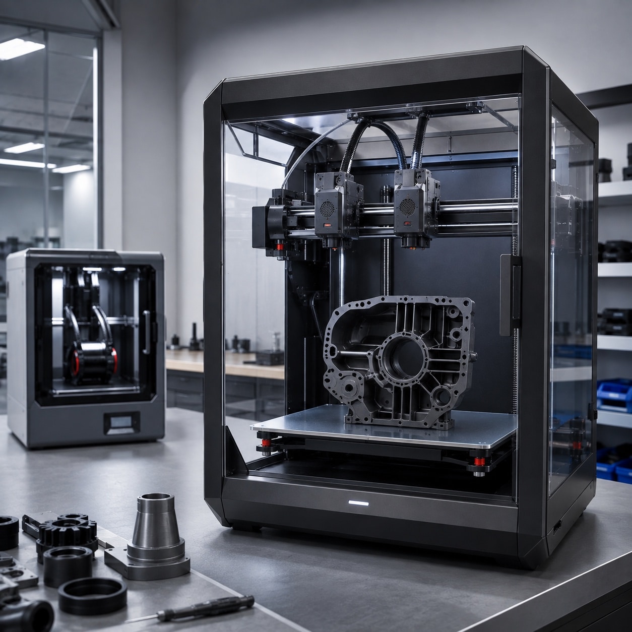 Impresora 3D profesional inspirada en la gama Raise3D