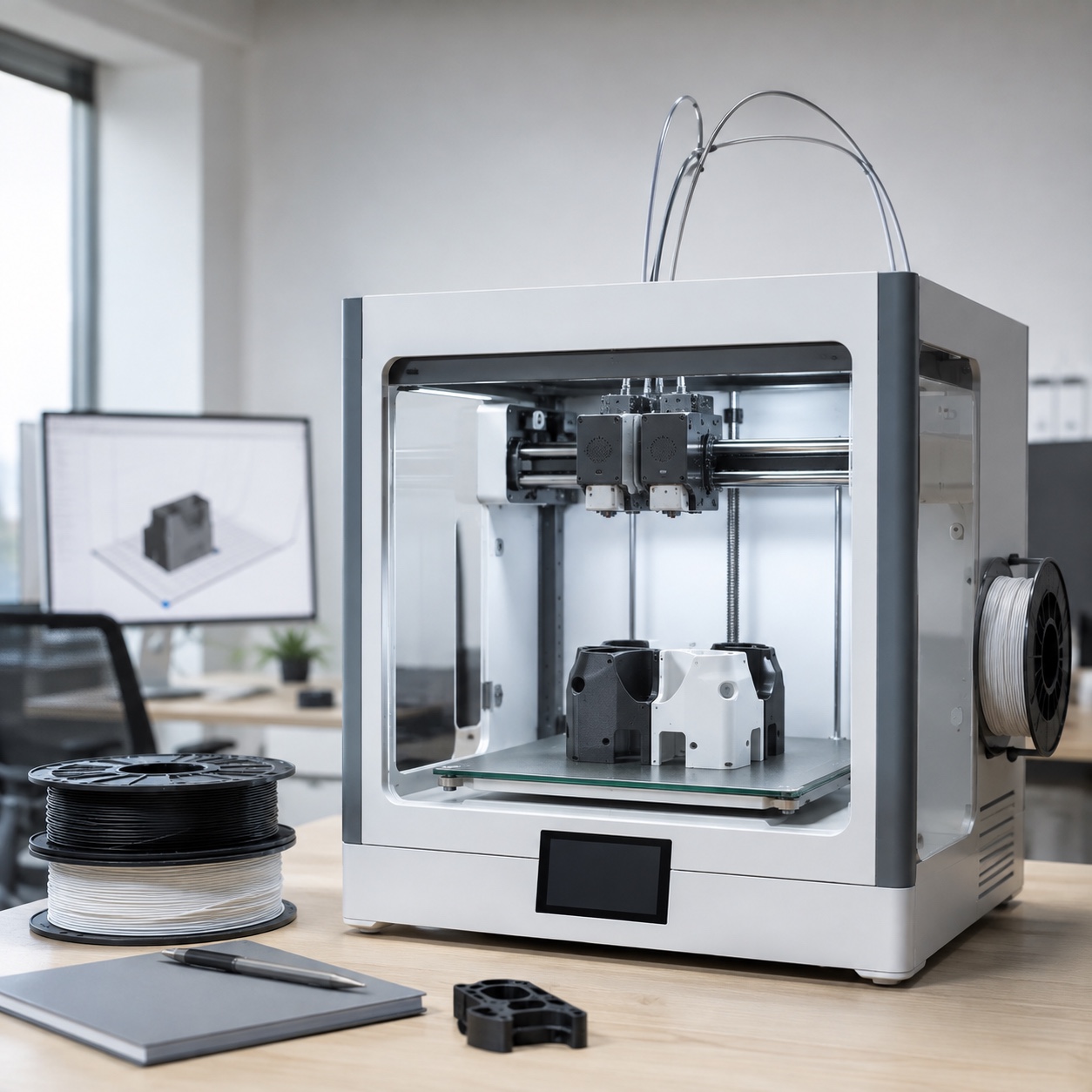 Impresora 3D profesional inspirada en el ecosistema UltiMaker