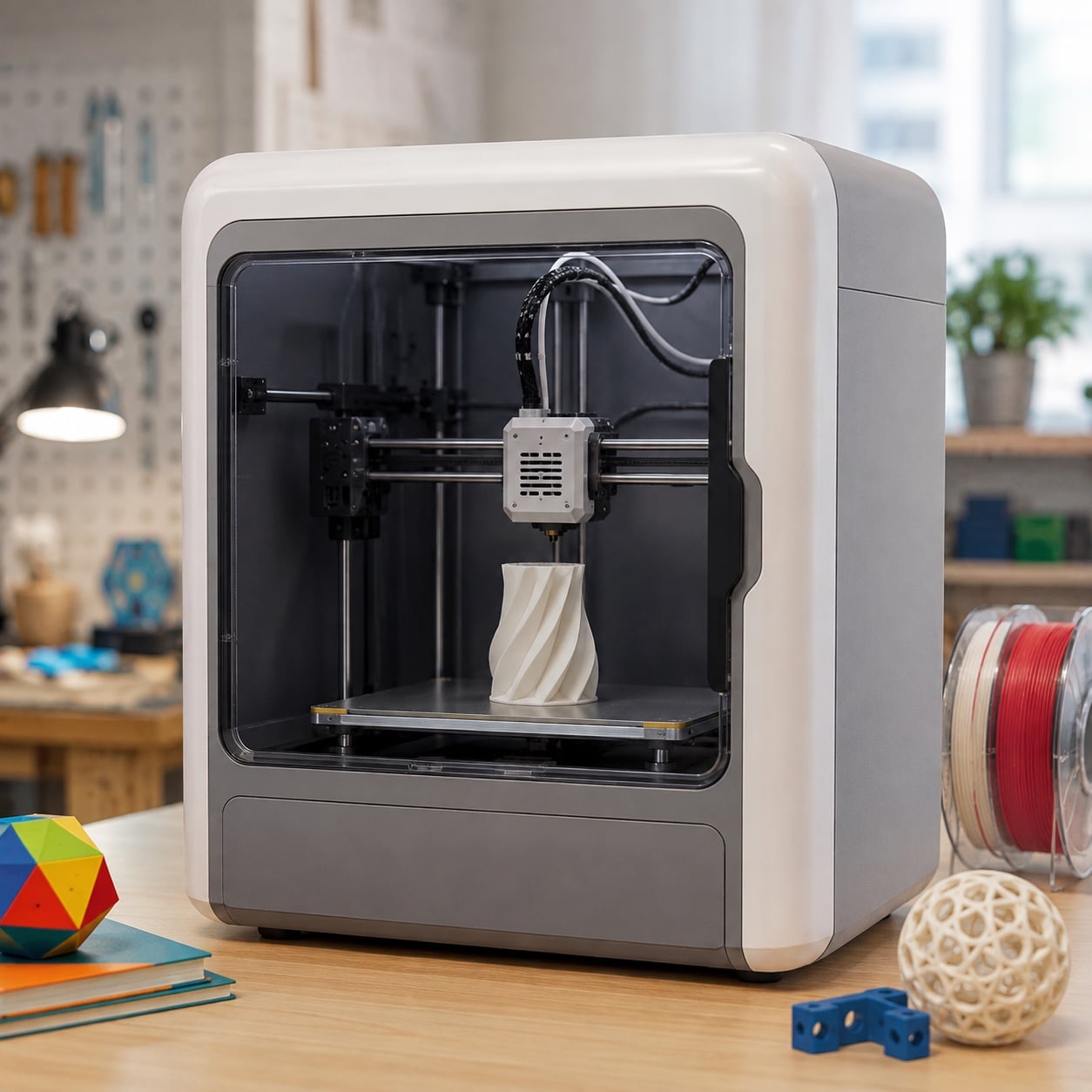 Impresora 3D cerrada inspirada en la familia XYZprinting da Vinci