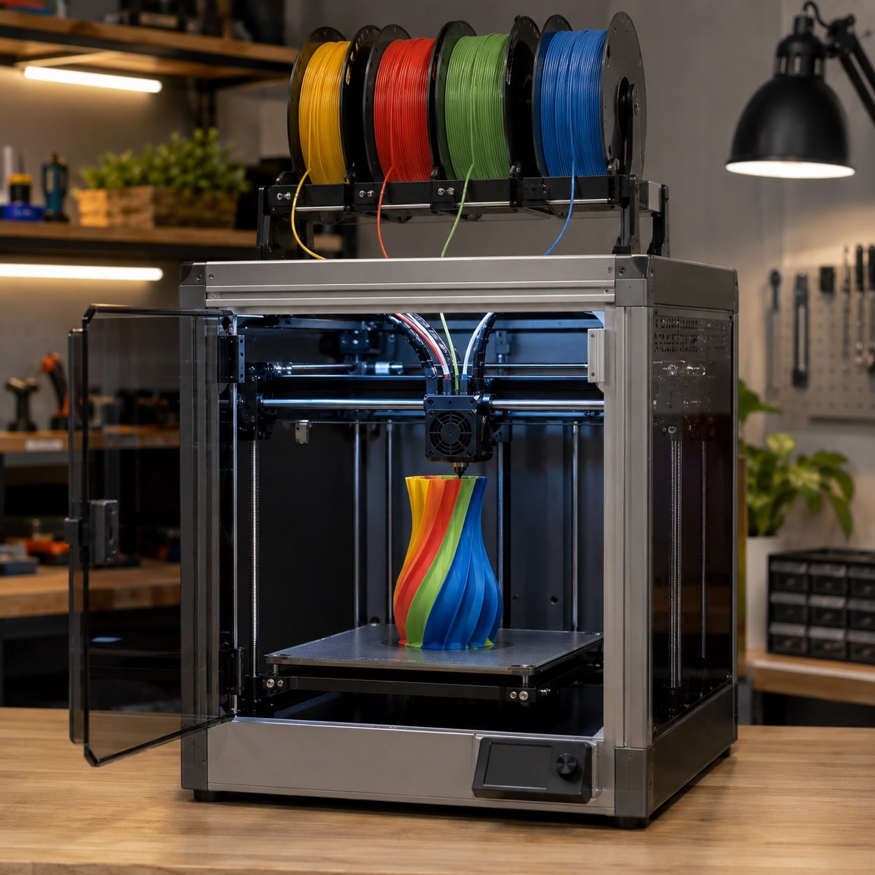 Impresora 3D multicolor inspirada en Zonestar