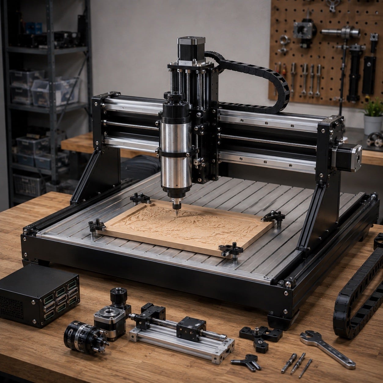Router CNC de formato medio inspirado en LUNYEE
