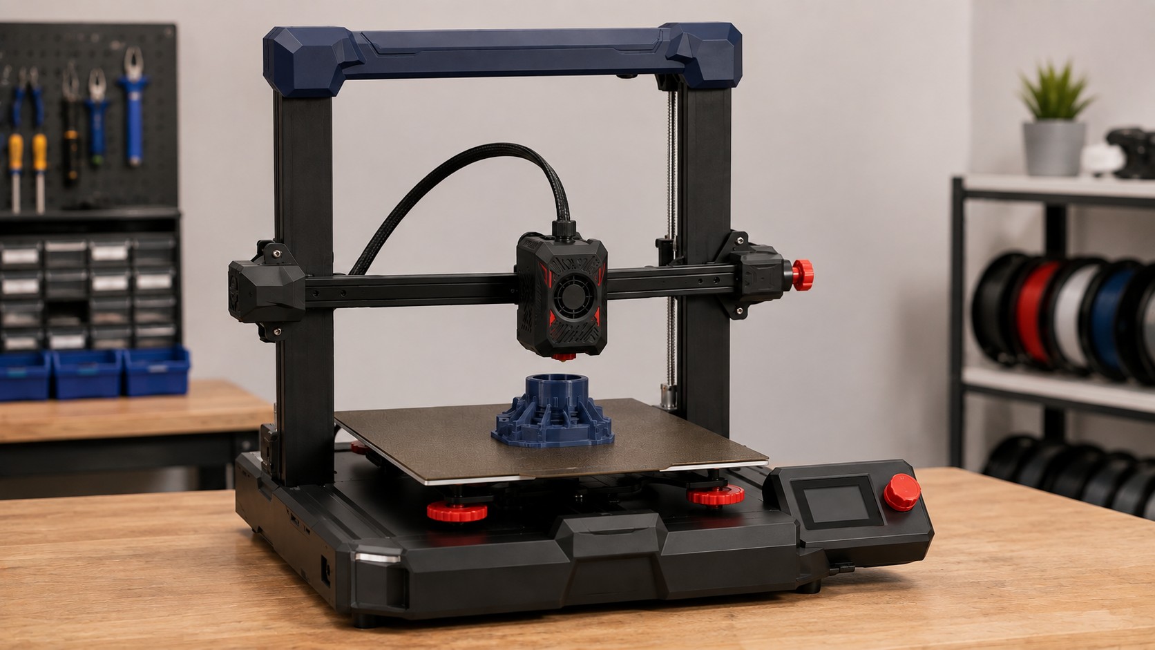 Anycubic Kobra 2 Neo durante una impresión