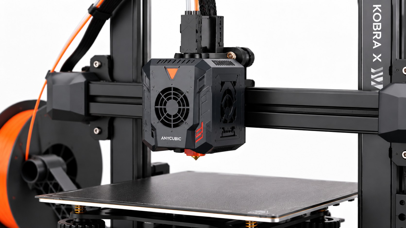 Detalle técnico de la Anycubic Kobra X