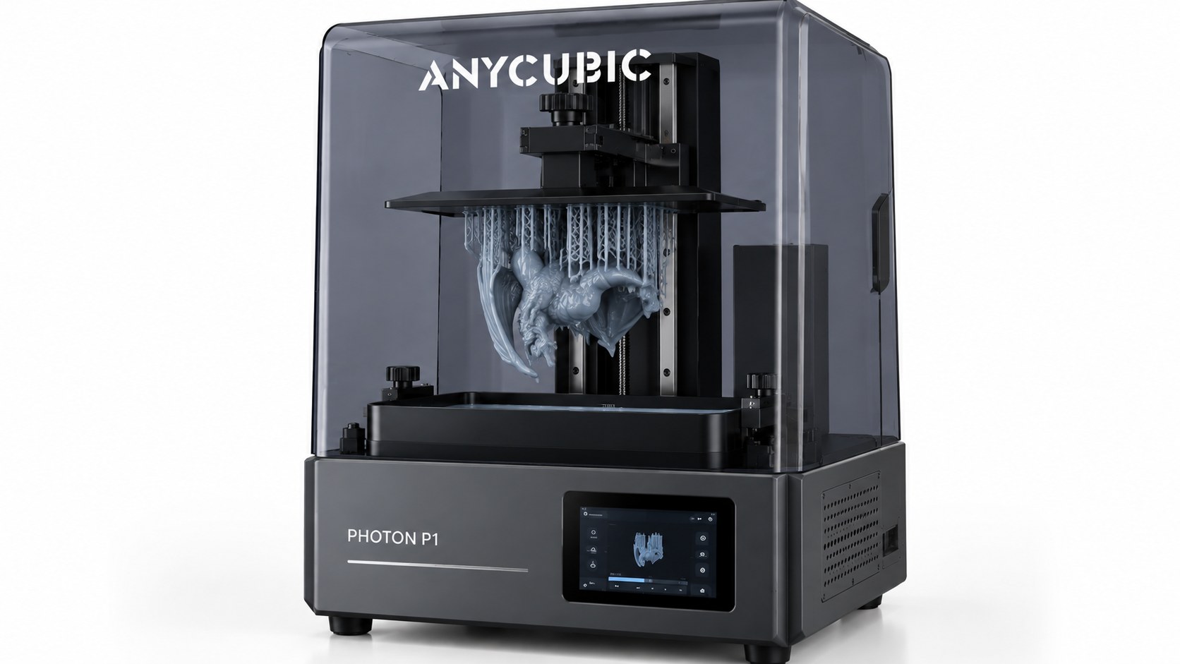 Anycubic Photon P1 durante una impresión