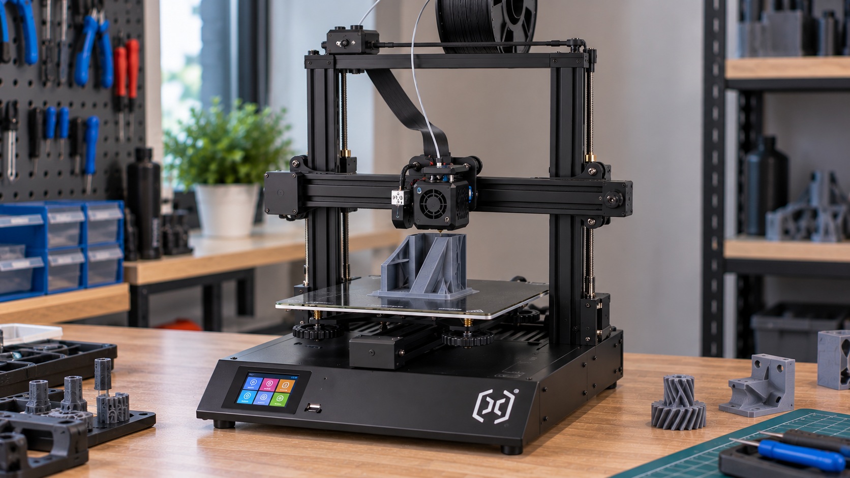 Artillery Genius Pro imprimiendo una pieza con extrusión directa.