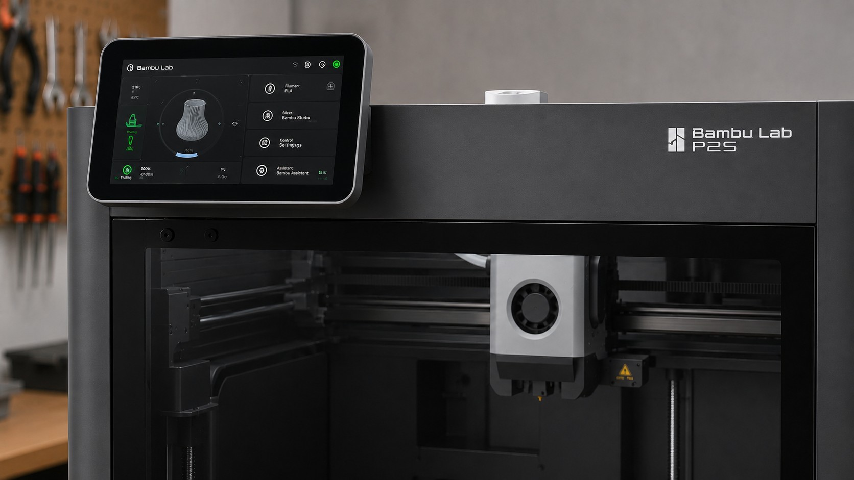 Sistema Active Airflow de la Bambu Lab P2S