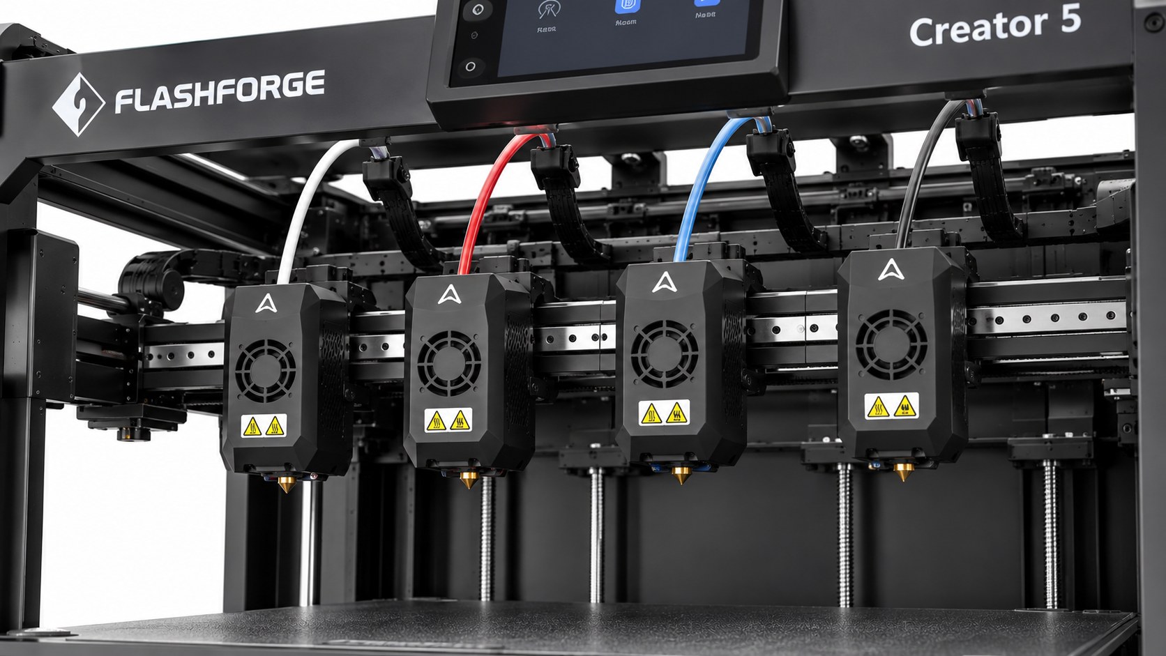 Detalle técnico de la Flashforge Creator 5