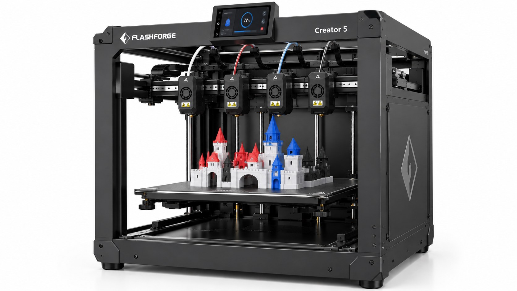 Flashforge Creator 5 durante una impresión