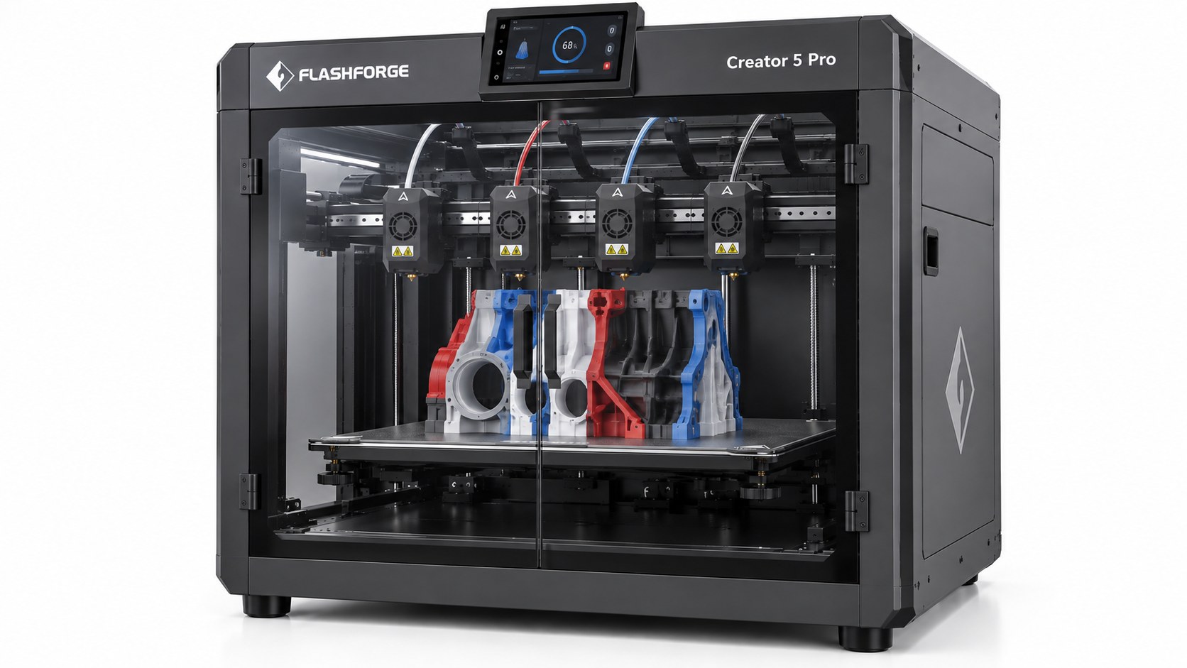 Flashforge Creator 5 Pro durante una impresión