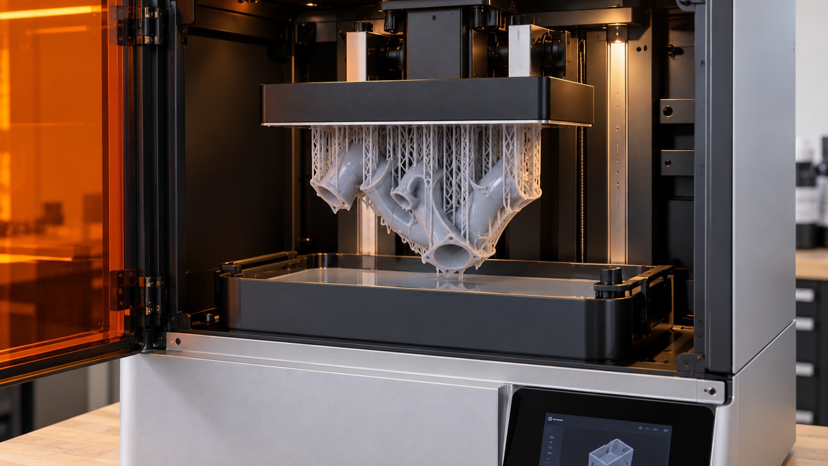 Detalle del gran volumen de la Formlabs Form 4BL