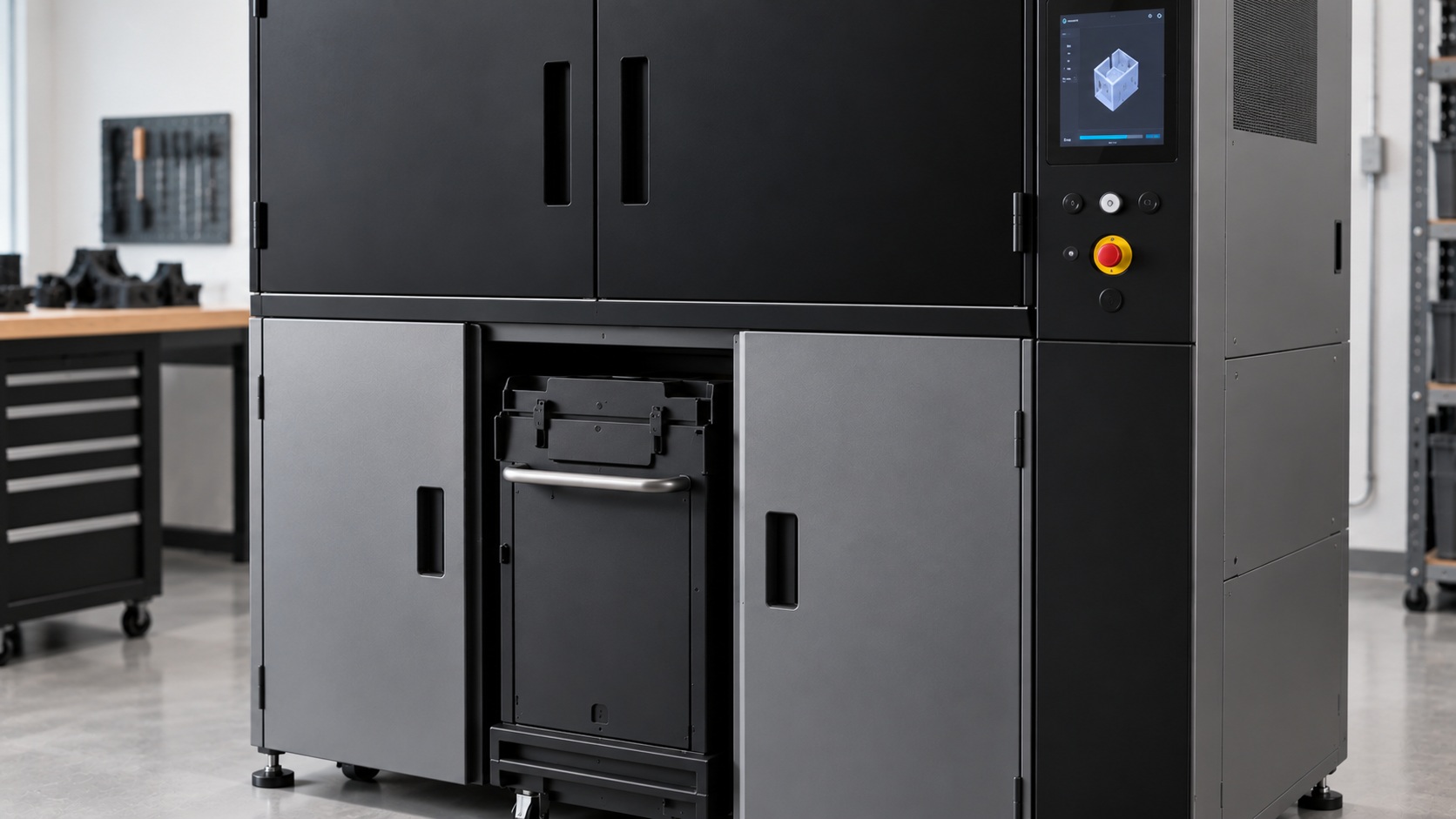 Detalle de la cámara modular de la Formlabs Fuse X1