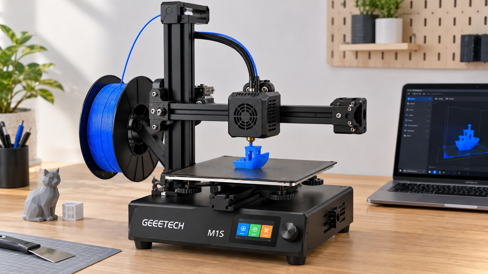 Geeetech M1S durante una impresión