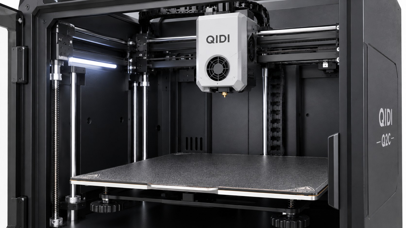 Detalle técnico de la Qidi Q2C