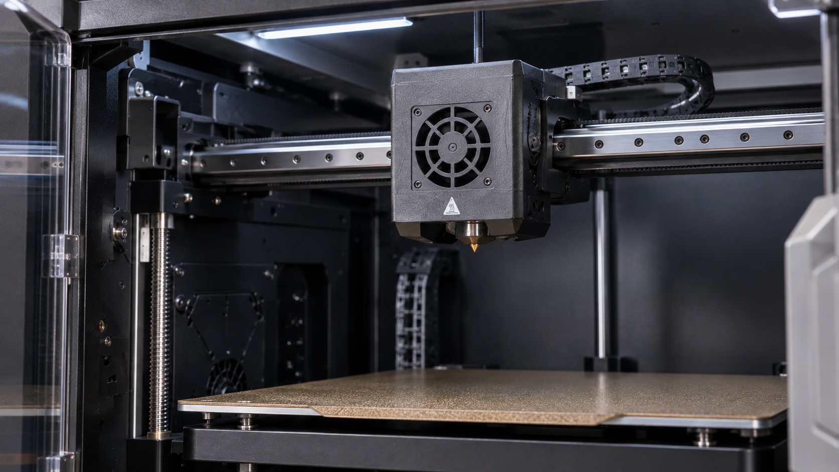 Cabezales intercambiables estándar y de alta temperatura de la QIDI X-CF Pro.