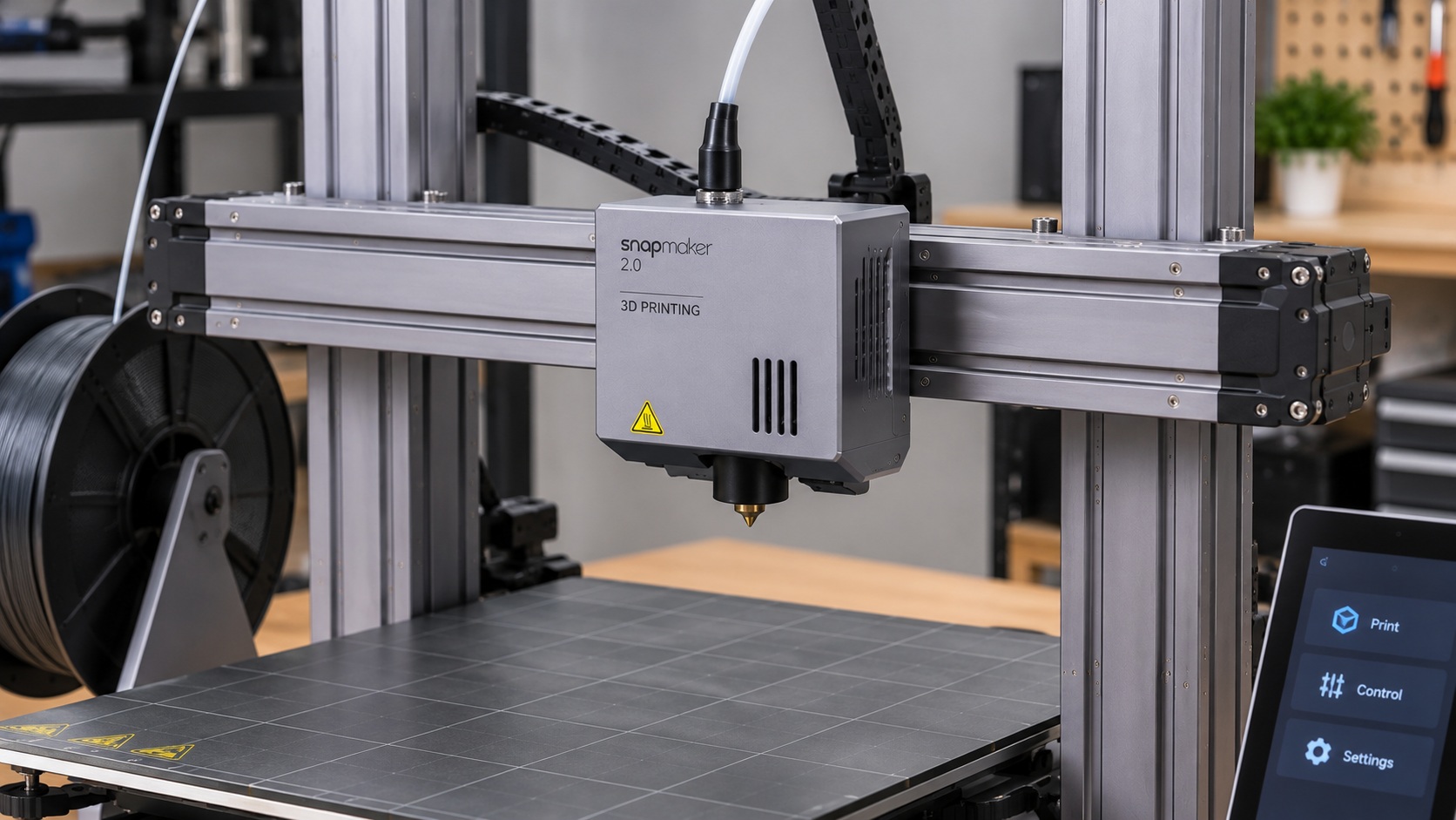 Módulos originales de impresión 3D, láser y CNC de la Snapmaker 2.0 A350.