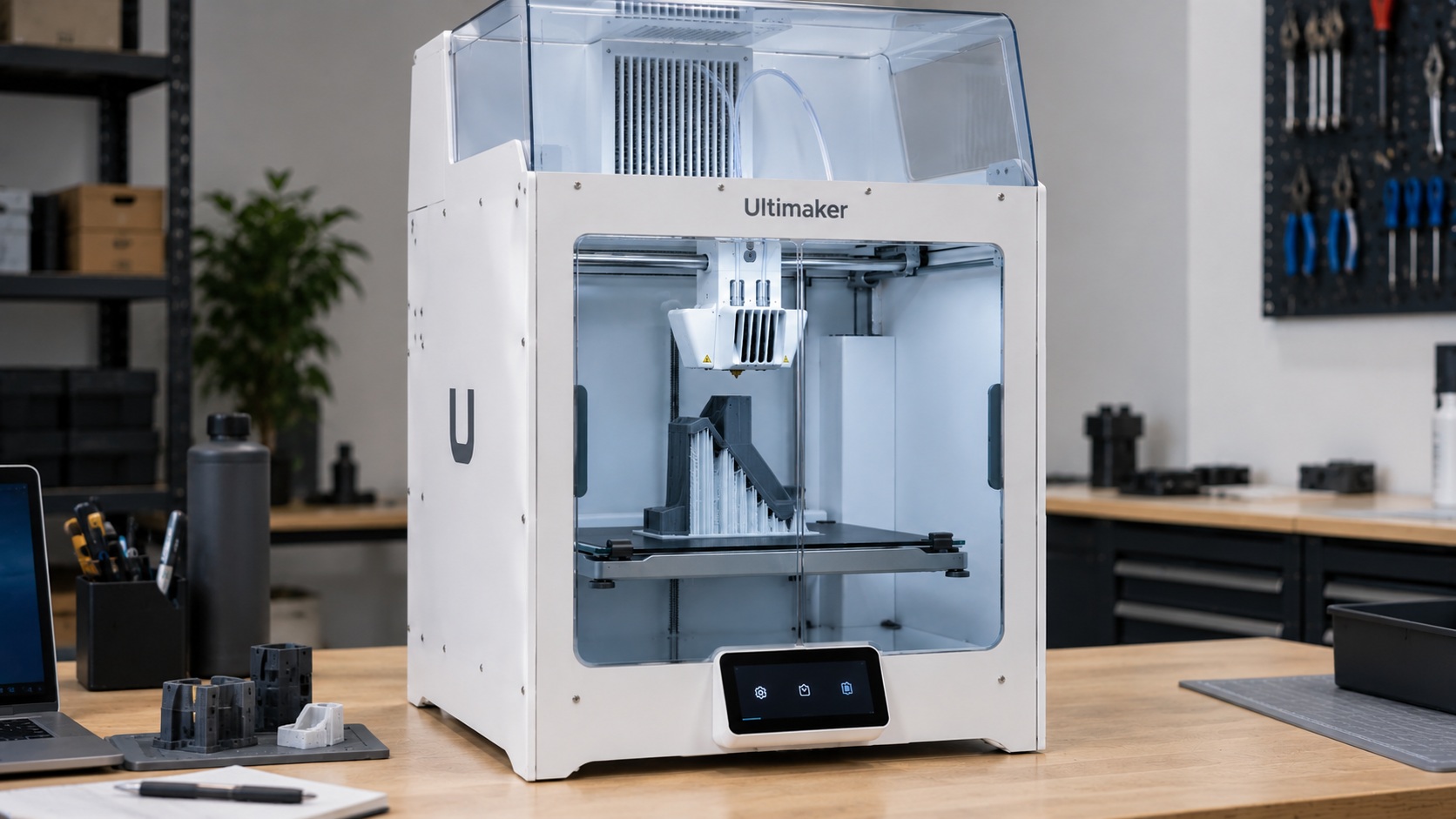 UltiMaker S7 durante una impresión 3D